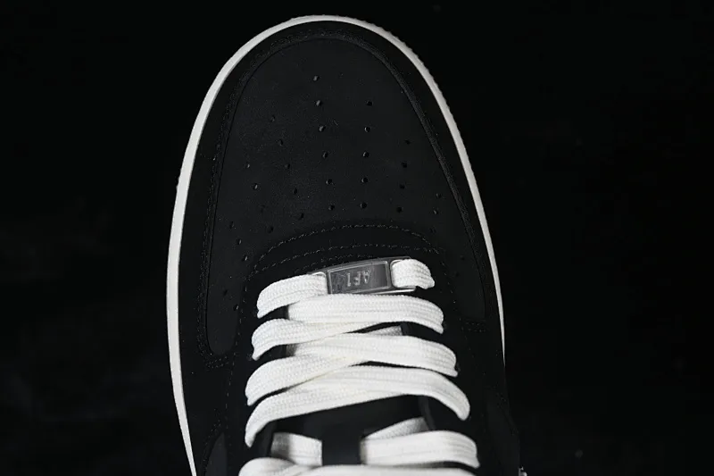 All categories Nk Air Force 1 Air Force series Nk Air Force 1 Low Air Force low-top Nike Air Force 1'07 Low Jet black and gray Air Force 1 low-top casual sneakers FQ3544-001